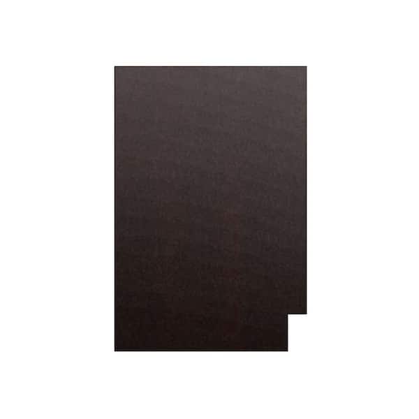 Kunal Kitchens Jamestown Recessed 0.25 in. W x 34.5 in. H x 23.25 in. D in Espresso End Panel in Assembled Base Cabinet