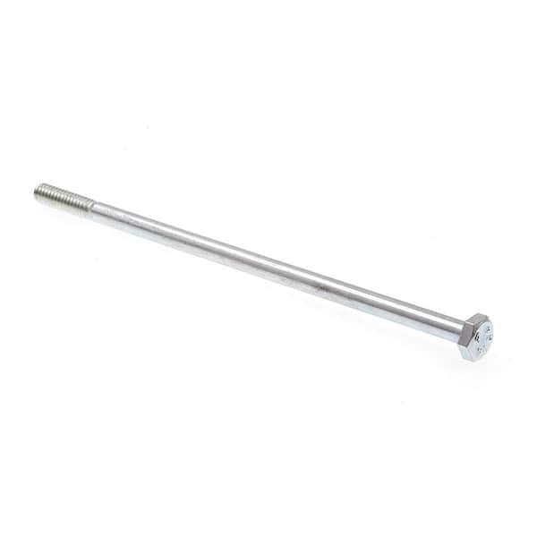 1/4 in.-20 x 6 in. A307 Grade A Zinc Plated Steel Hex Bolts (25-Pack)