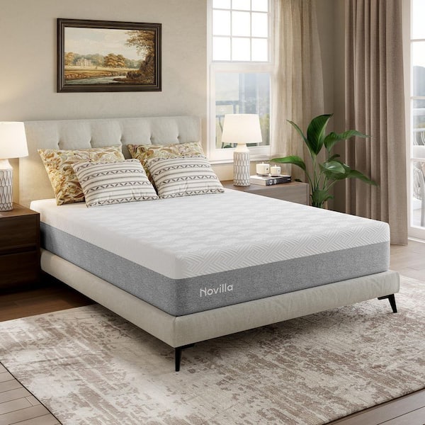 12 in. Medium to Firm Gel Memory Foam Tight Top Full Mattress, OEKO-TEX Standard 100 Certification Mattresses