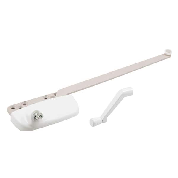 Prime-Line 13-1/2 in. White Casement Window Operator, Diecast, Right Hand, Ellipse