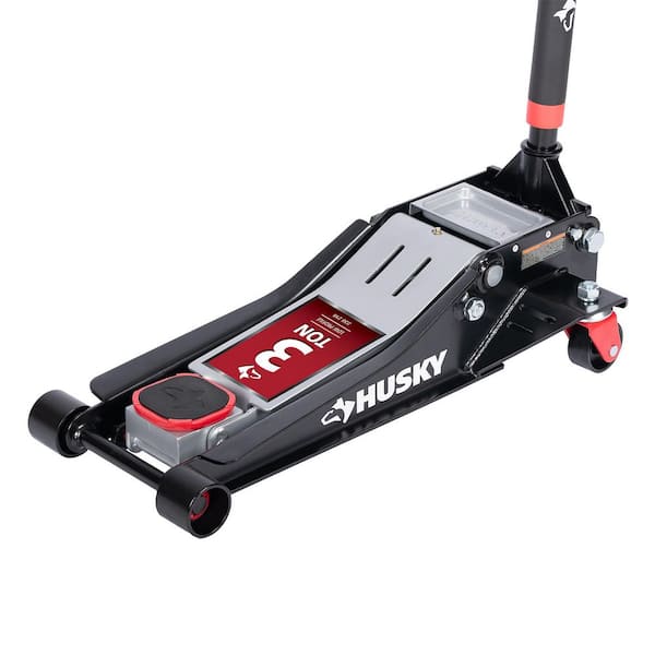 Husky 3-Ton Low Profile Floor Jack with Quick Lift HD00120N-HV-TH