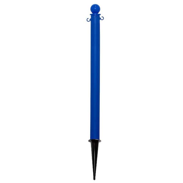 Mr. Chain 2.5 in. Blue Medium Duty Ground Pole