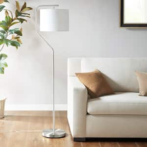 Aster 60 in. Silver Standard Floor Lamp