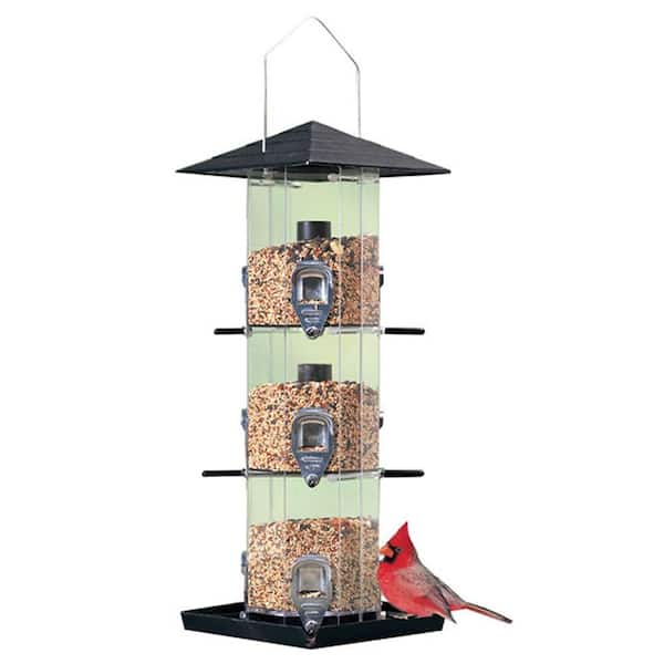 Birdscapes 8 lb. Evenfeed Deluxe Grandview Feeder