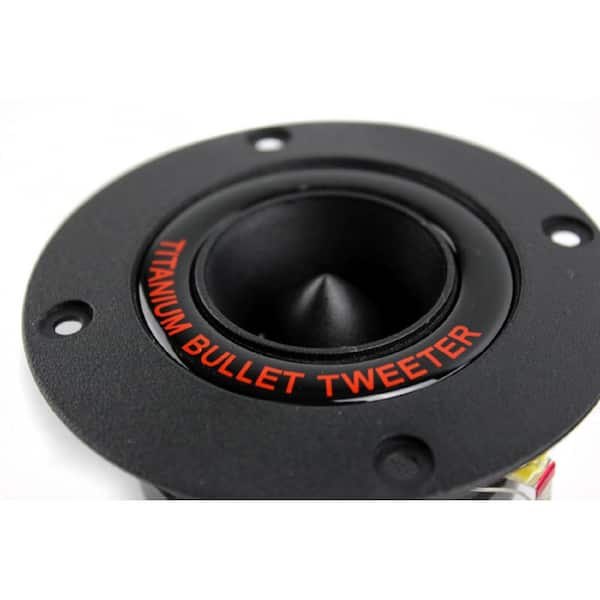 Pair 3" inch Flush Mount Mini Super Horn Tweeters Speakers Car Home Pro Audio 