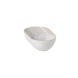 Eivissa 12 fl. oz. Sand Beige Stoneware Fruit Bowl (Set of 4)
