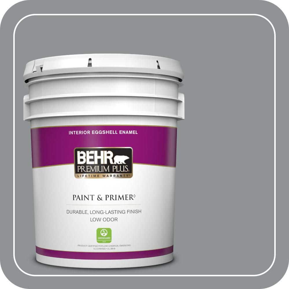 5 gal. #770F-4 Gray Area Eggshell Enamel Low Odor Interior Paint & Primer price history on PriceWatchPro