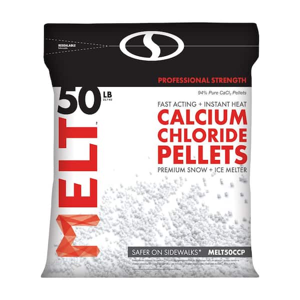 25°F Peladow 50 Lb Pail Calcium Chloride Pellets Effective to 