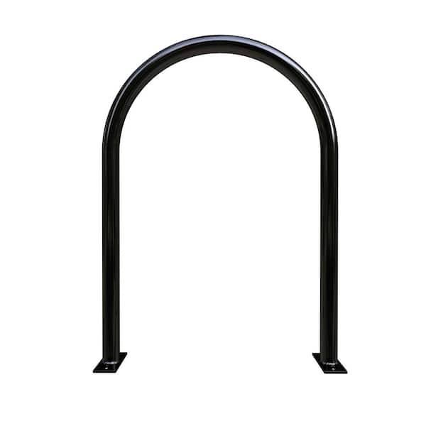 Dero Action Inverted U Rack Black Powder Coated Surface Mount 2-Bike Rack