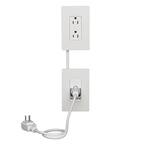 radiant In-Wall Power and Outlet Relocation Kit, White