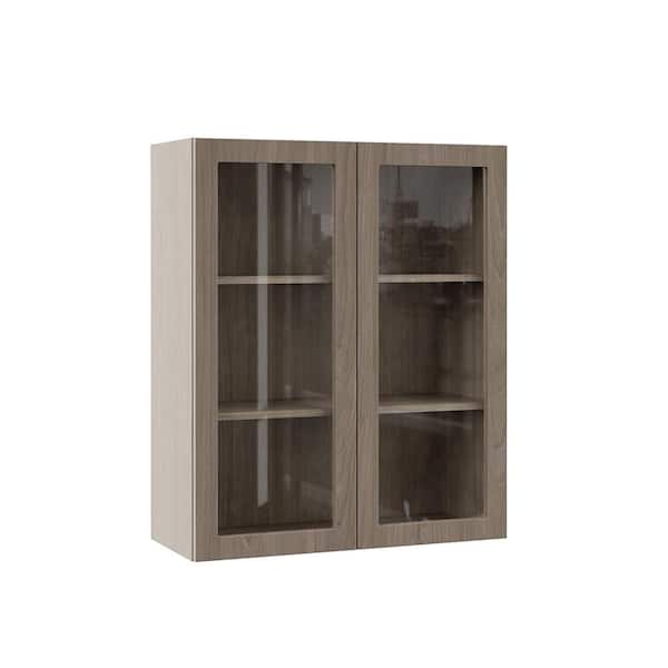 Hampton Bay Designer Series Edgeley Assembled 30x36x12 in. Wall Kitchen ...