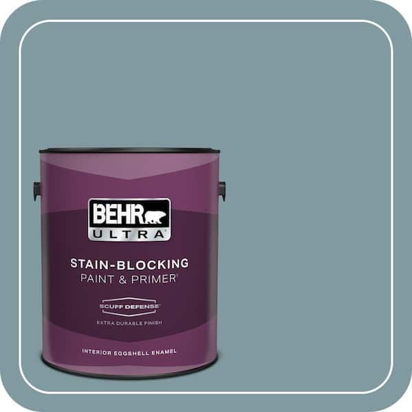 BEHR ULTRA 1 gal. #ECC-56-3 Lake View Extra Durable Eggshell Enamel Interior Paint & Primer