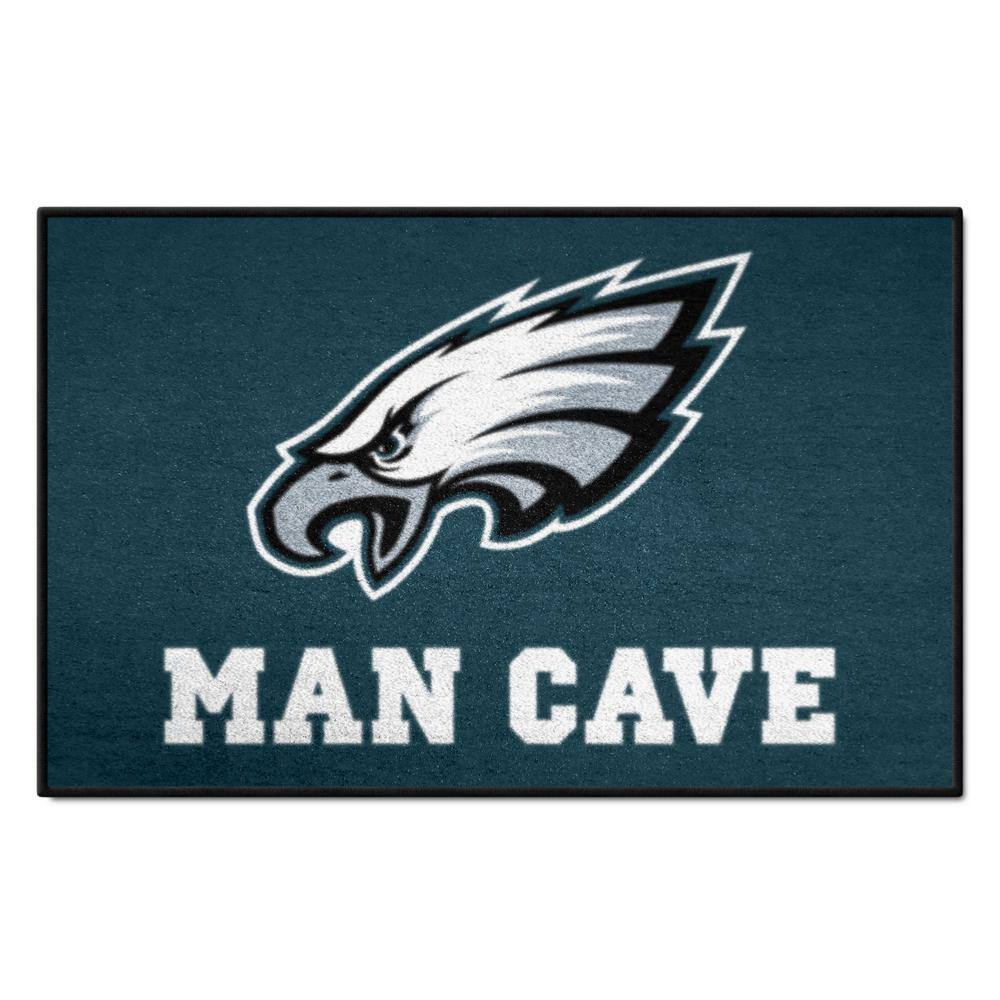 FANMATS Philadelphia Eagles Green 3 ft. x 2 ft. Mascot Helmet Area Rug  31751 - The Home Depot