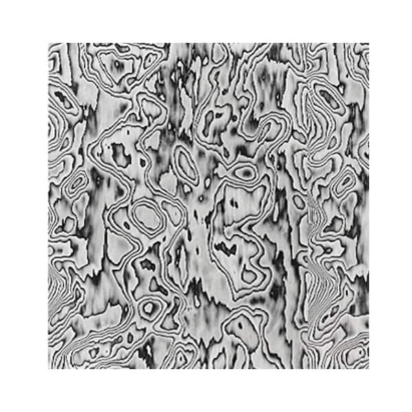 1/4 in. x 48 in. x 8 ft. Square Edge Black and White Finished Veneer MDF Boards (5-Pieces)