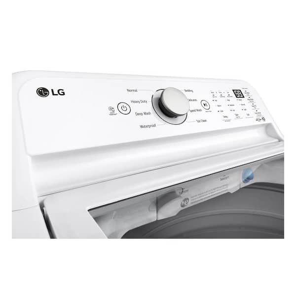 LG 4.8 cu. ft. Top Load Washer in White with 4-way Agitator