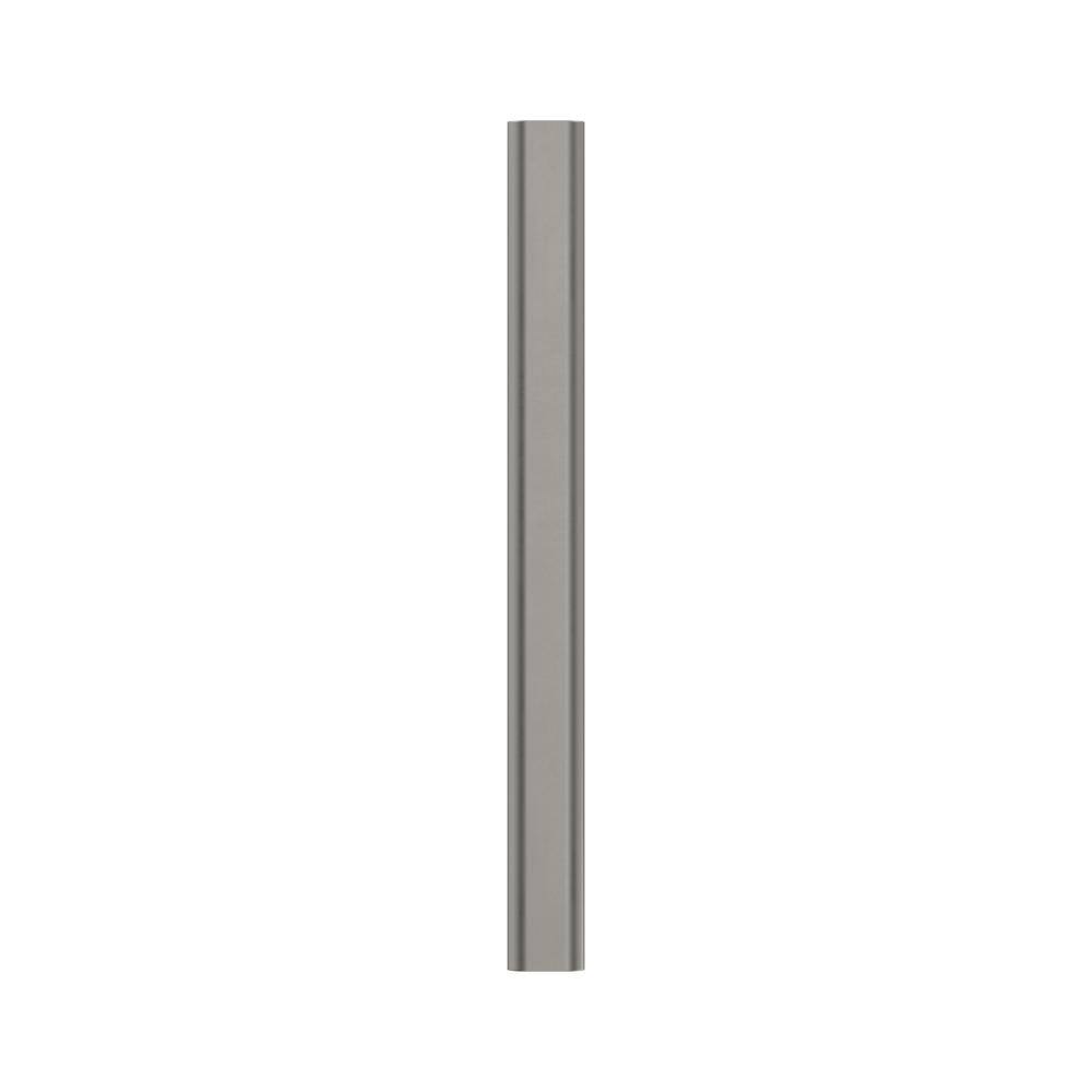 Brushed Nickel Modern Cabinet or Drawer Pull with Mounting Hardware