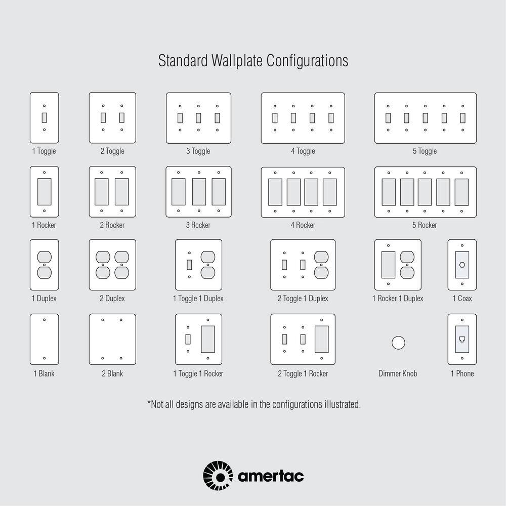 Greek Key Frosted Chrome 1-Gang Metal Wall Plate