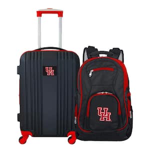 NCAA Houston Cougars 2-Piece Set Luggage and Backpack