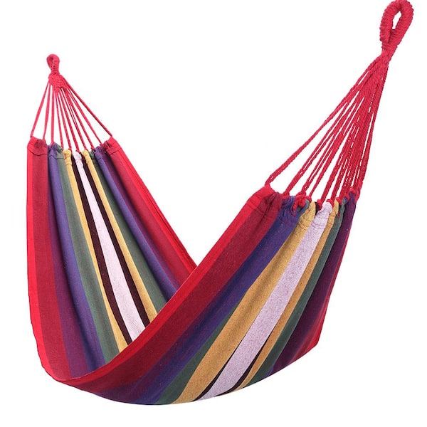 Karl home 6.56 ft. Portable Hammock Bed Hammock in Multi-Colors