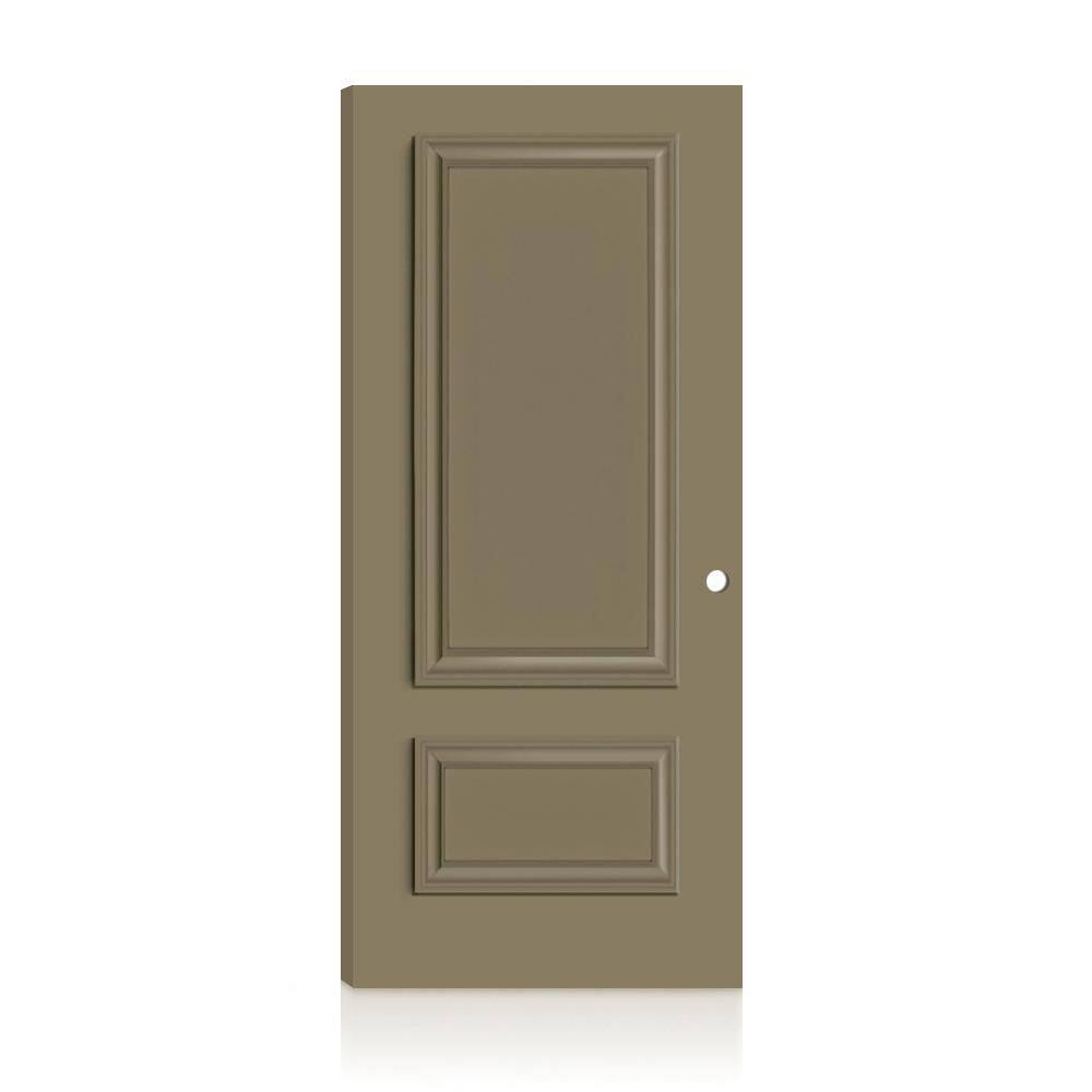 Fire-Rated Palazzo 2 Panel 32 in. x 80 in. Right-Hand/Inswing Olive Green Composite Interior Commercial Door Slab price history on PriceWatchPro