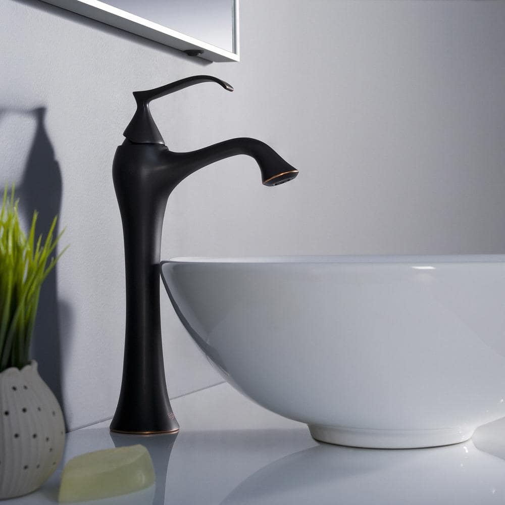 White Round Ceramic Vessel Bathroom Sink, 16 Inch