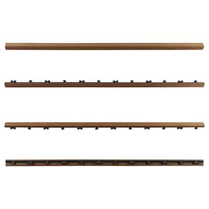 NewTechWood 1/12 ft. x 1 ft. Quick Deck Composite Deck Tile Inside