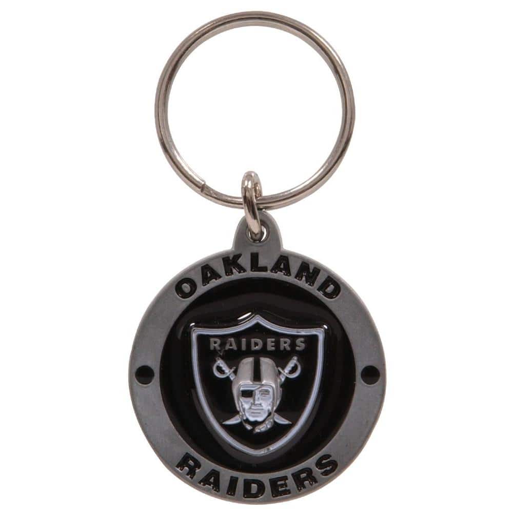 Hillman NFL Oakland Raiders Key Chain 710859 - The Home Depot