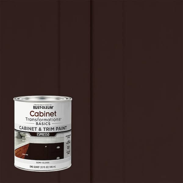 Rust-Oleum Transformations 1 qt. Espresso Cabinet Paint (4 Pack)