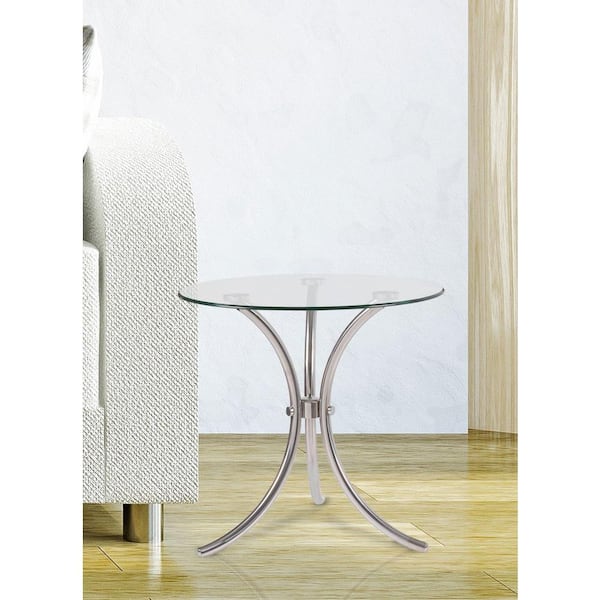 Kenroy Home Trio Stainless Steel End Table