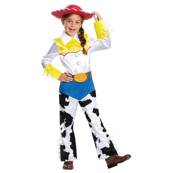 Girl's Deluxe Toy Story 4 Jessie Costume - Small - Kids Halloween Costume