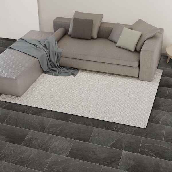Slate Luxury - Carbon 12x24  Tile International Waltham Home