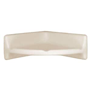 Daltile BA725 Ceramic Tub Soap Dish - 0100 White - 4-3/4 X 6-5/8