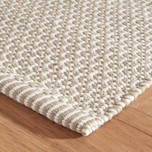 Finn Handwoven Khaki 3 ft. x 5 ft. Outdoor Area Rug
