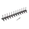 DECKMATE 360-Pack 200 sq ft. Black Collated Universal Hidden Deck Fasteners for Grooved Decking DMCLIP-200
