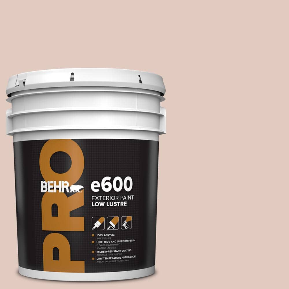 BEHR PRO 5 gal. HDCNT10 Victorian Cameo Low Luster Exterior Paint