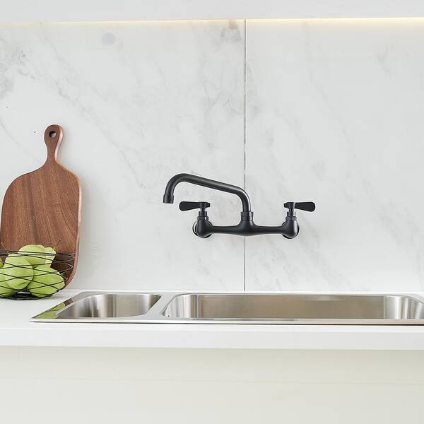 Double Sink Cover Plastic Cutting Board (Faucet Mounted on Sink)