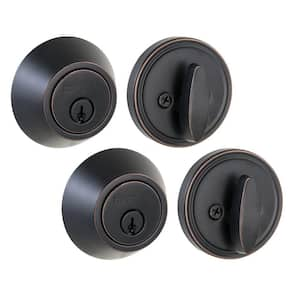 DELANEY HARDWARE Callan Single Cylinder Edged Oil Rubbed Bronze ...