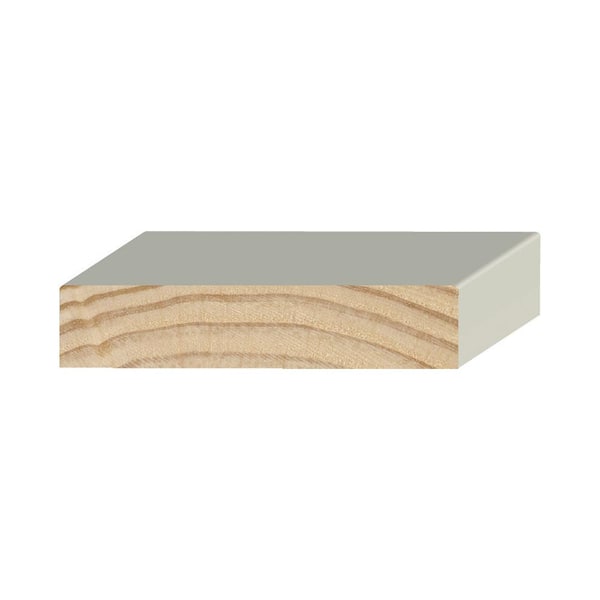 Unbranded 1 in. x 4 in. x 16 ft. S1S2E Pressure-Treated Primed Pine Lumber Board
