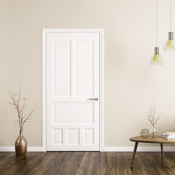 WM366 3/4 in. D x 2-1/4 in. W x 84-1/2 in. L White Prefinished Wood Finger Jointed Door Casing Set (6-Pack)