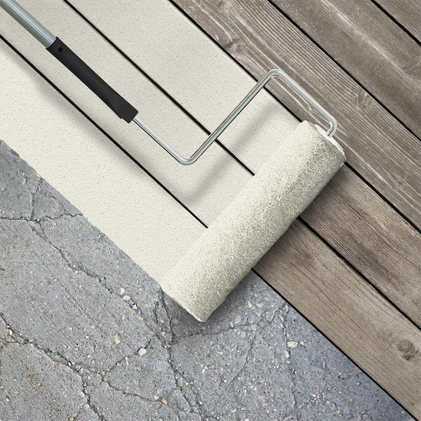 1 gal. #780C-1 Sea Salt Textured Low-Lustre Enamel Interior/Exterior Porch and Patio Anti-Slip Floor Paint