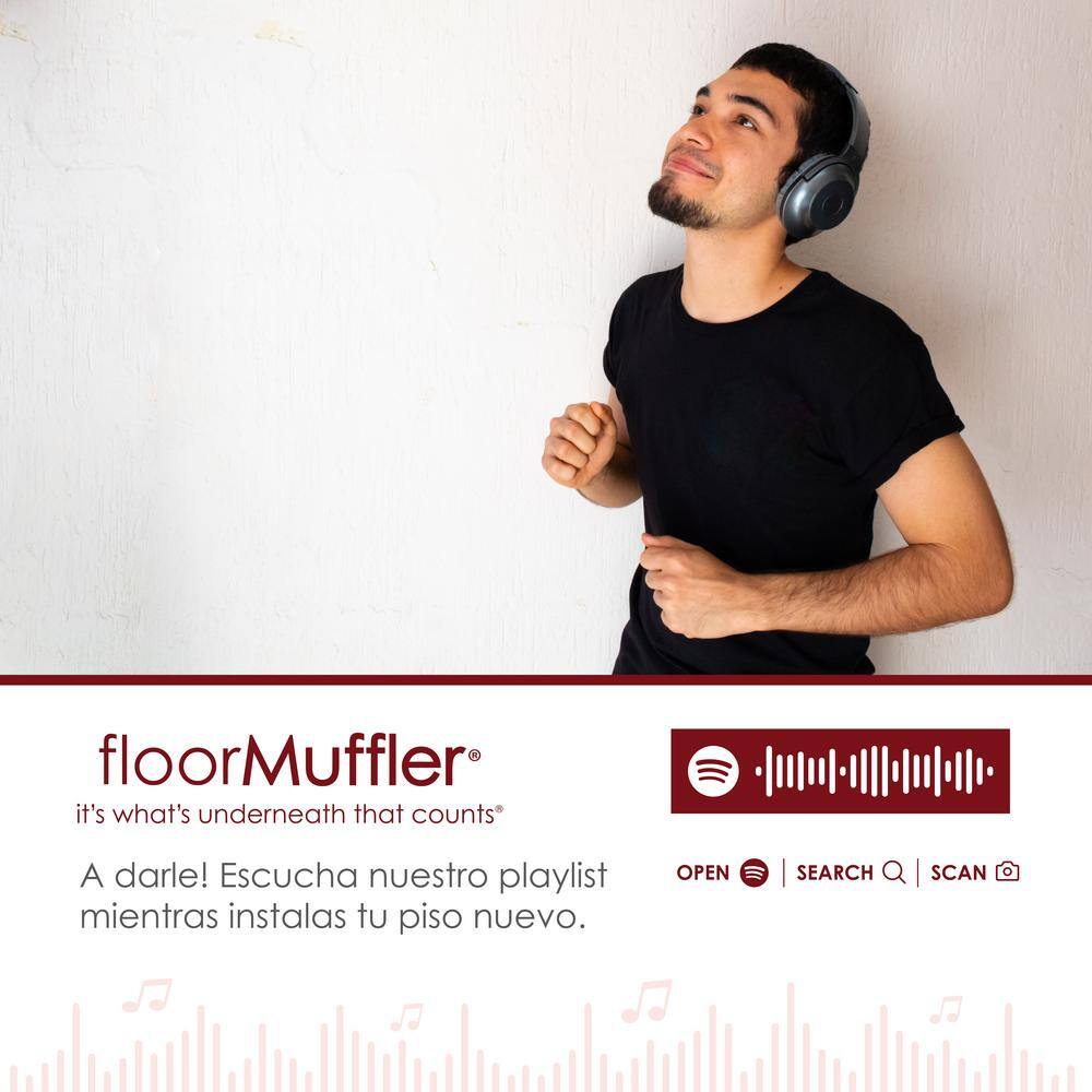 Buy 100 sq. ft. 4 ft. x 25 ft. x 0.08 in. Premium Underlayment for