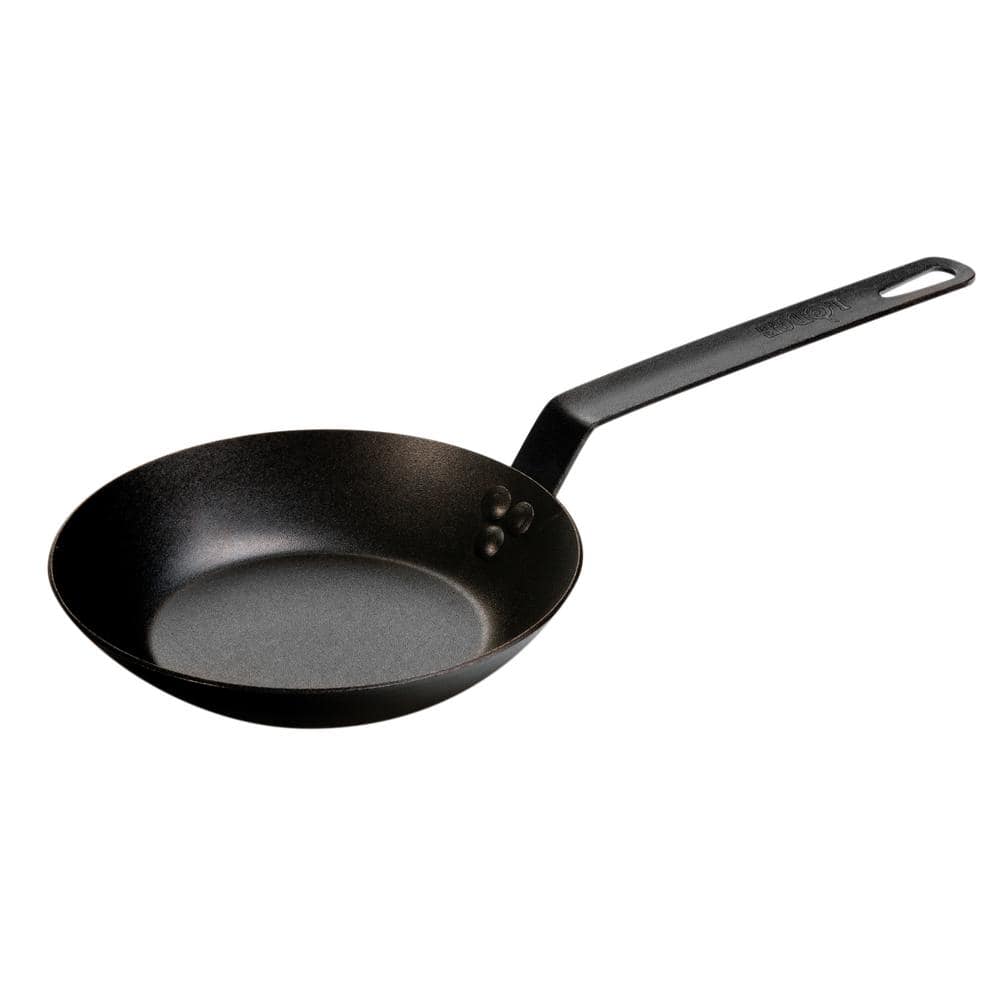 Lodge 8 in. Seasoned Carbon Steel Skillet CRS8 - The Home Depot