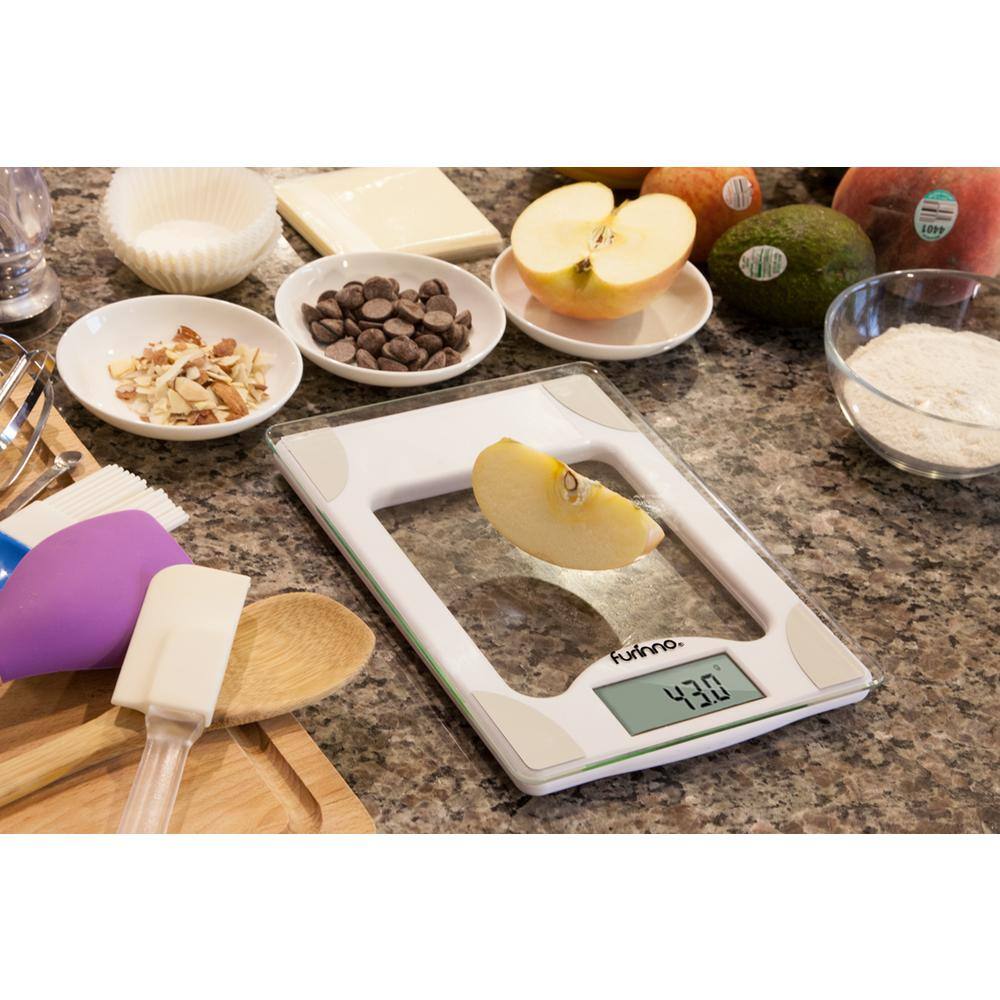 DaPur Digital Precision Kitchen Scale with Glass Top - thumbnail 7