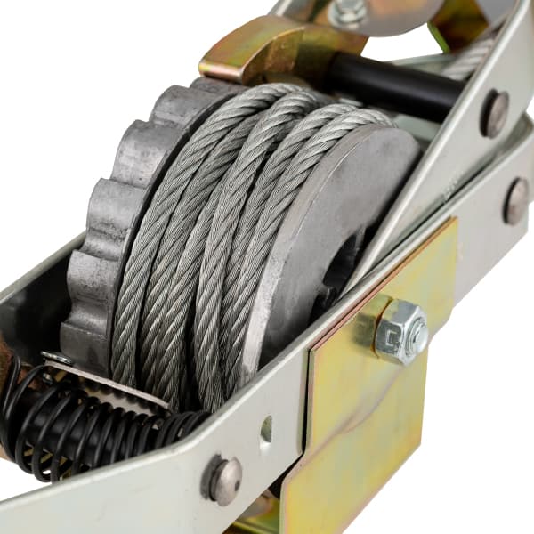 1,500 lb. 3/4 Ton Capacity 10:1 Leverage Rope Puller Come Along Tool with  100 ft. of Highway Approved Rope - Yahoo Shopping