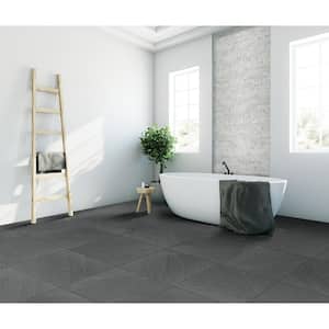 Delegate Black Matte 24 in. x 24 in. Color Body Porcelain Floor and Wall Tile (15.2 sq. ft./Case)