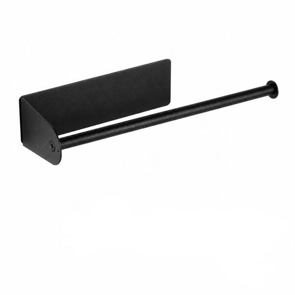 Magnetic Steel Paper Towel Holder with Strong Base for Large Rolls, Fits Kitchen, Refrigerator and Garage