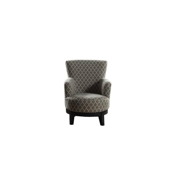 Unbranded Swivel Print Multi Accent Chair