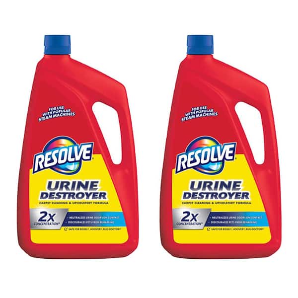 Resolve 96 oz. Pet Urine Destroyer and Odor Remover Carpet Steam Cleaner (2-Pack)