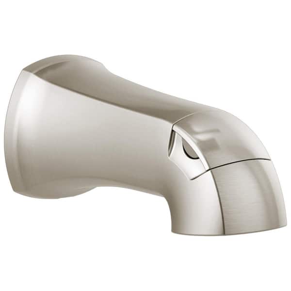 Geist Shower/Tub Diverter Tub Spout in Nickel