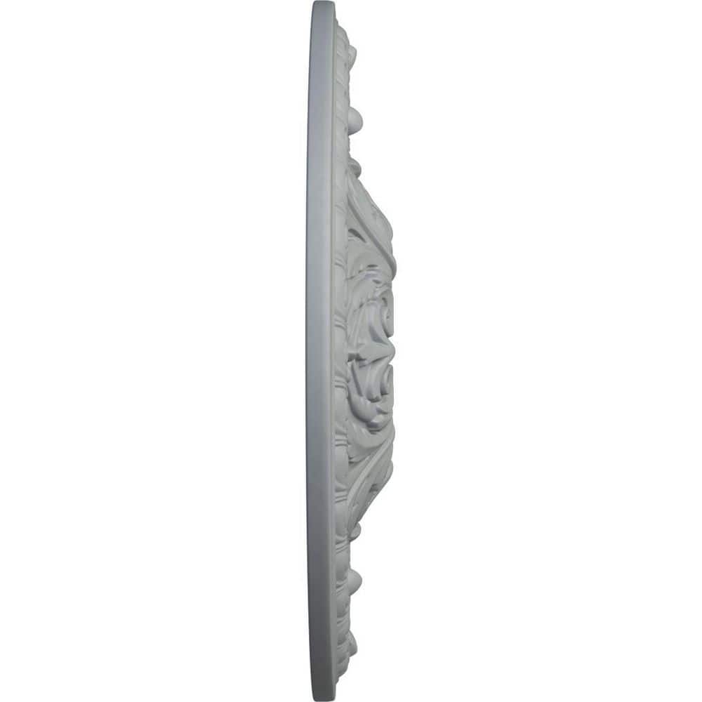 Primed Gray 26" Urethane Tristan Ceiling Medallion